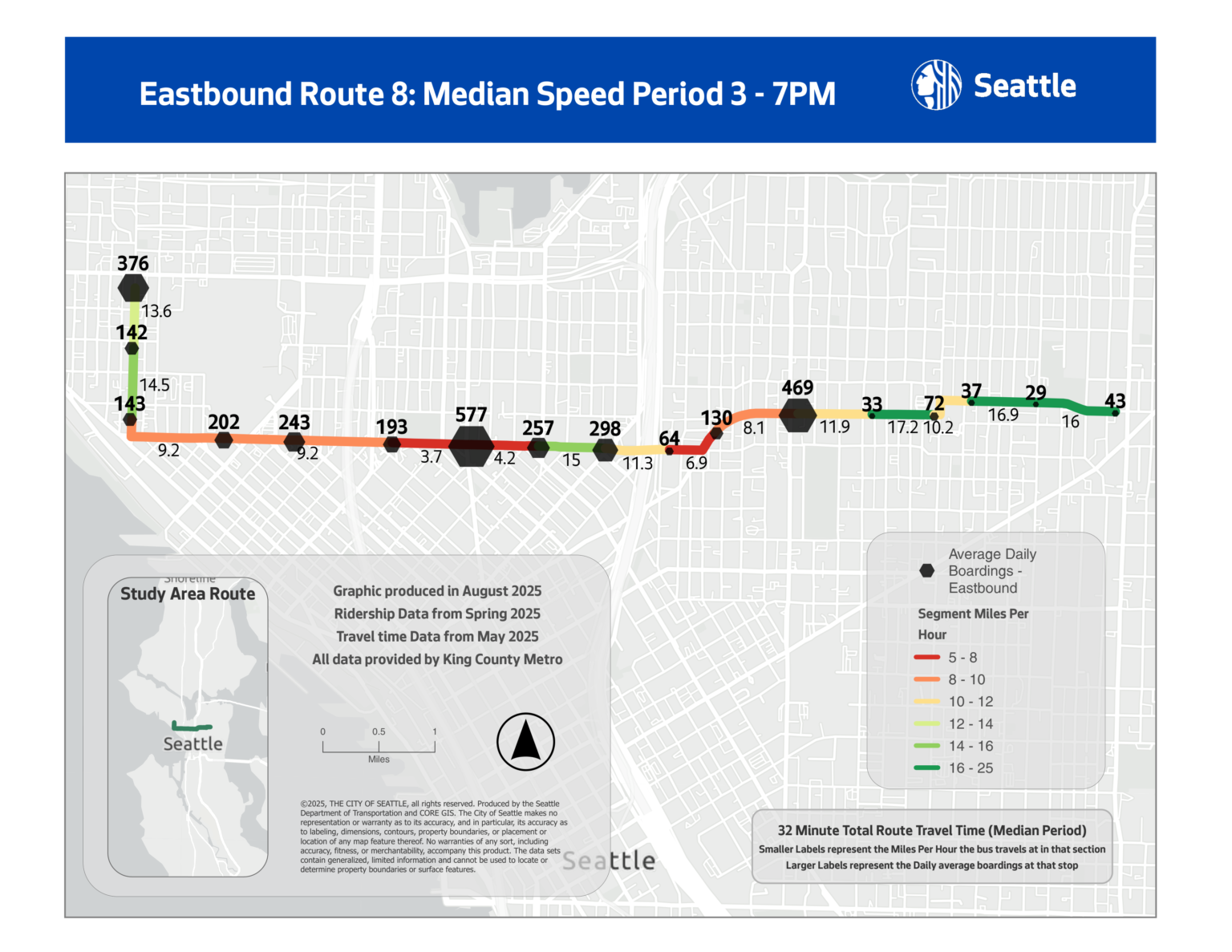 Route 8 – Transit Mapping